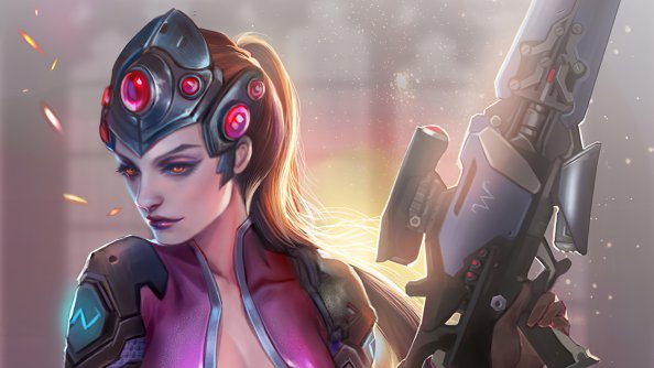 Widow Maker Overwatch Art