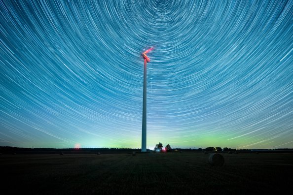 Aurora Startrails 5k