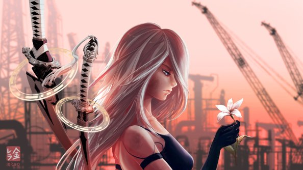 A2 Nier Automata Artwork