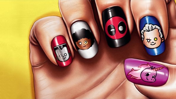 Deadpool 2 Funny Nail Arts Poster 4k