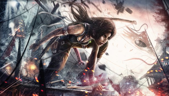 Tomb Raider 8k Artwork