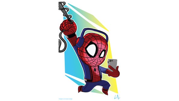 Spidey Listening Spotify