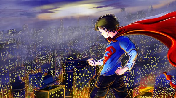 Kid Superman 4k