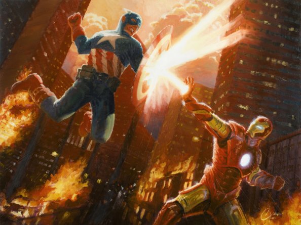 Iron Man Vs Captain America