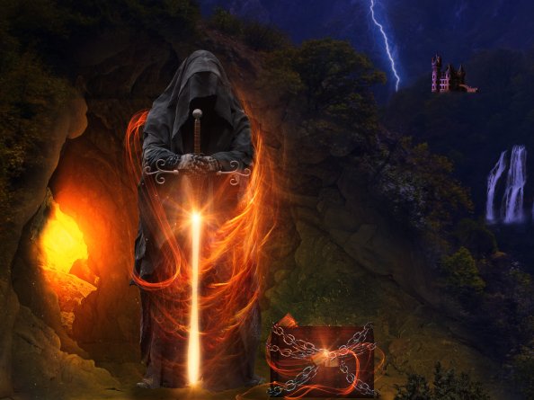 Devil Treasure Chest Artwork
