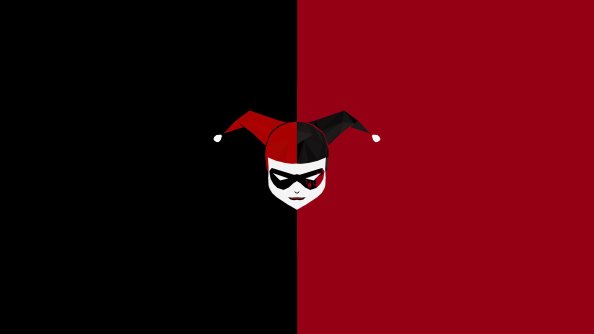 Minimalism Harley Quinn