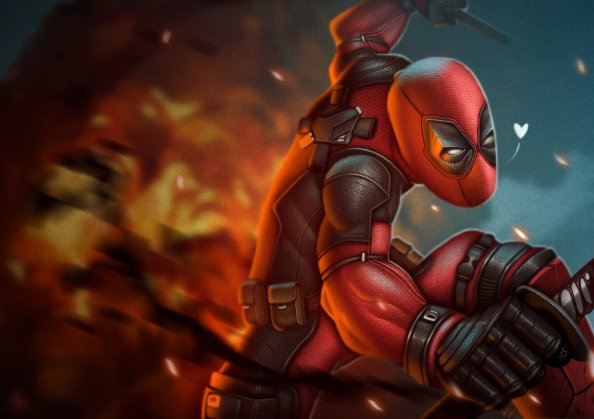 4k Deadpool Art