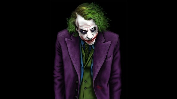 Joker Heath Ledger Art