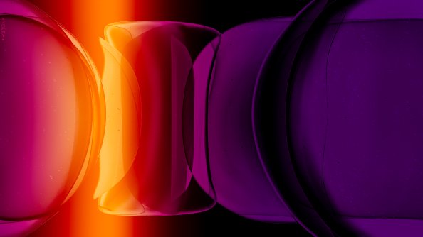 Bubbles Shape Abstract 4k