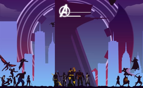 Avengers Infinity War Illustration