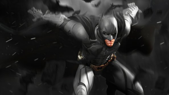 Batman Christian Bale Artwork