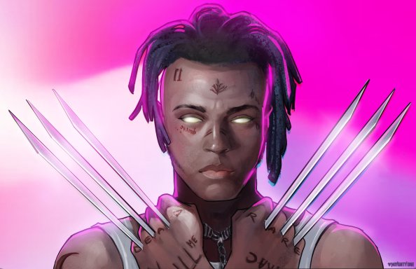 XXXTentacion As Weapon X Artwork 5k