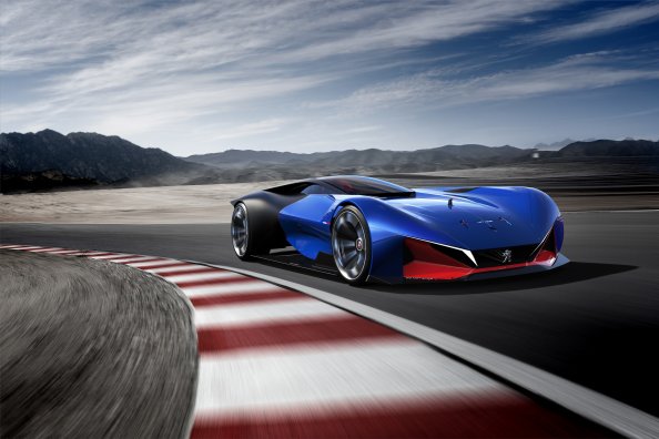 Peugeot L500 R Hybrid Racing Concept