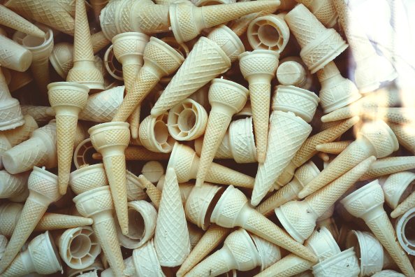 Ice Cream Cone Piles