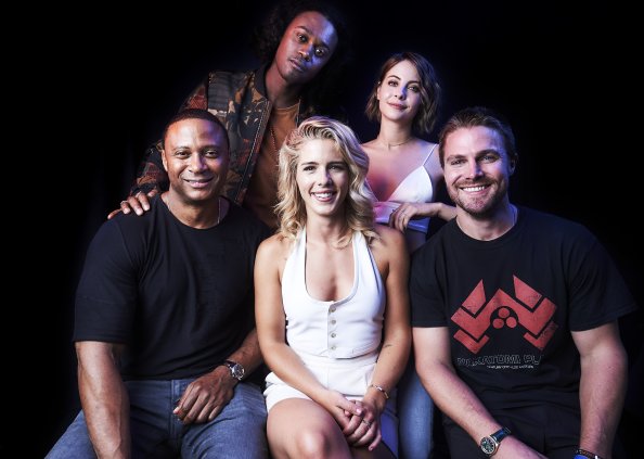 Arrow Cast In Comic Con 2017