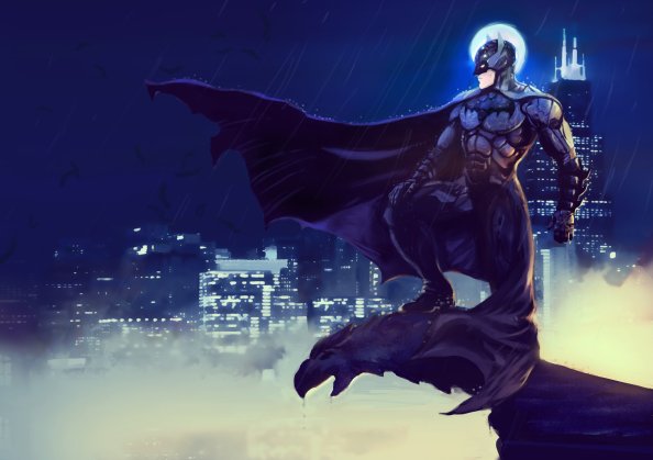 Batman Gotham 4k Artwork