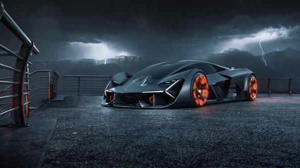 Lamborghini Terzo Millennio Digital Art 2019