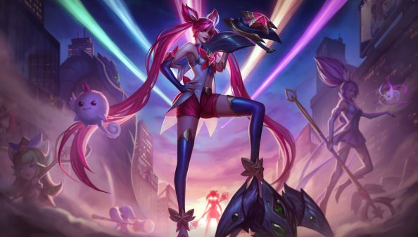 Star Guardians Jinx 4k