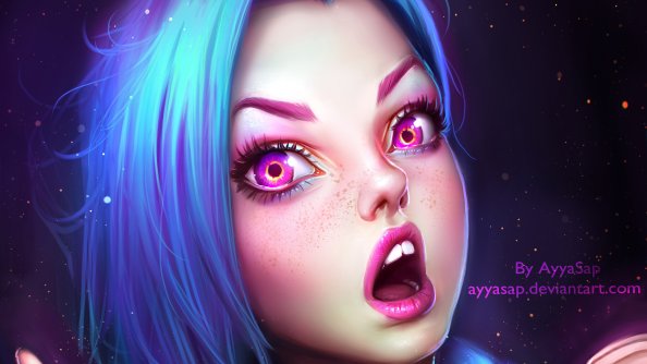 Jinx Lol Art