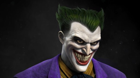 Joker Closeup Laugh