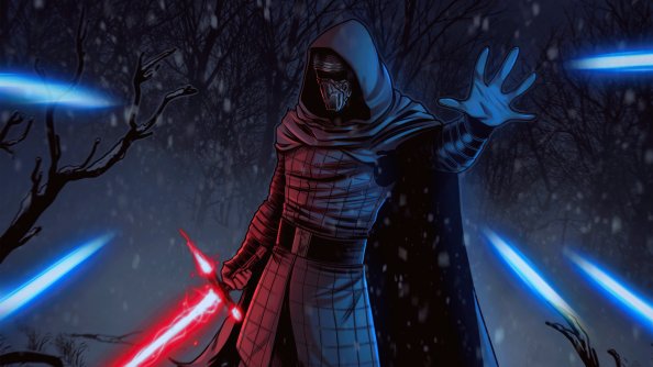 Kylo Ren Cover Art