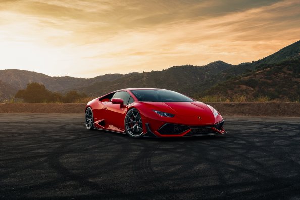 Lamborghini Huracan Red Car
