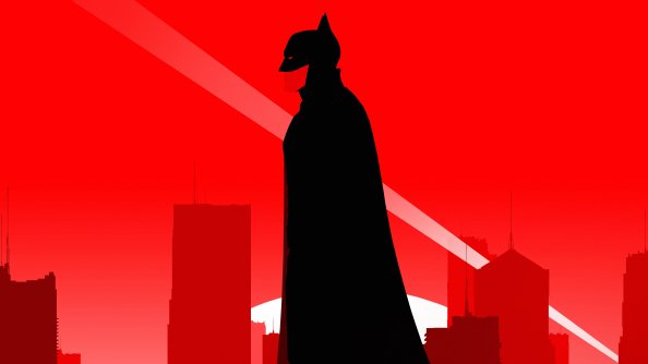 The Batman Robert Pattinson Minimal Poster 5k