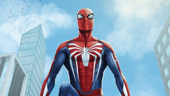 Spiderman Watching The City