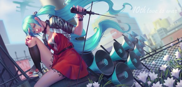 Anime Vocaloid Hatsune Miku Rt