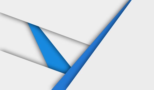 Material Design Blue And White