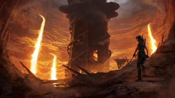 2018 Shadow Of The Tomb Raider Official Artwork 5k