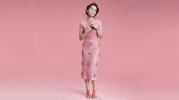 Emilia Clarke Flare Photoshoot