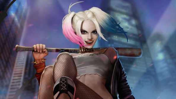 Harley Quinn Artwork 4k 2018