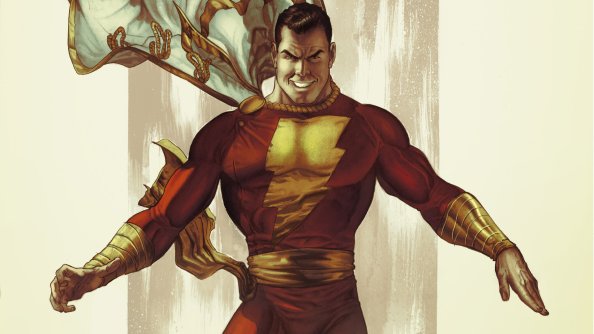 Shazam Comic Artwork