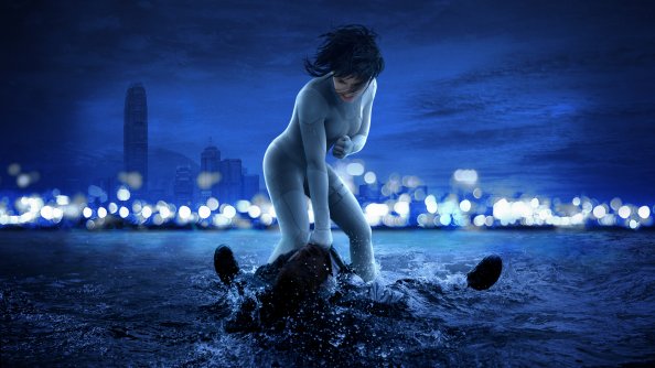 Ghost In The Shell Imax Poster 5k