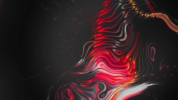 Red Abstract Lines 4k