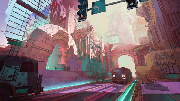 Visual Development Of City