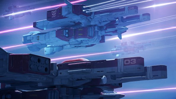 Infinite Fleet Lancer 4k