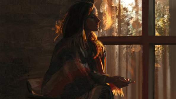 Evening Lightning 4k