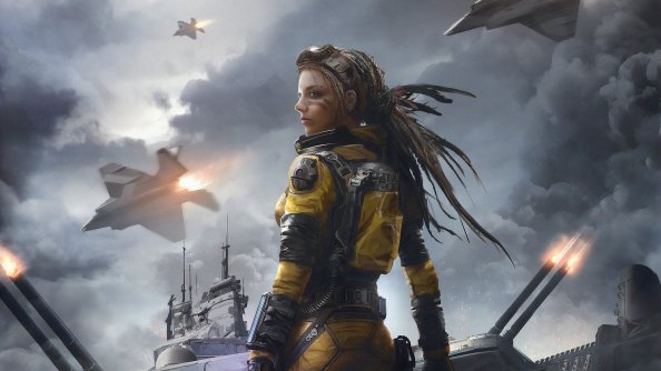 Girl Cyberpunk War