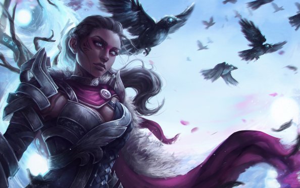 Guild Wars 2 Woman Warrior