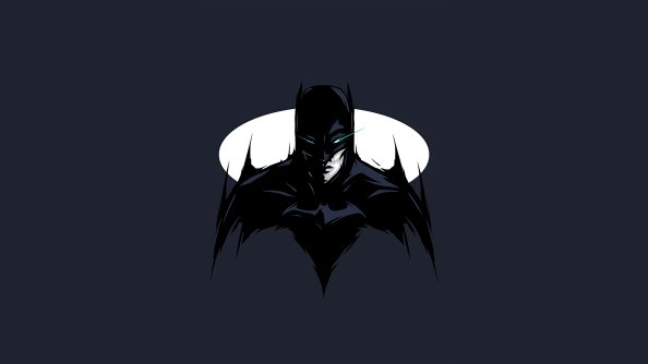 Batman Knight 4k Minimalism