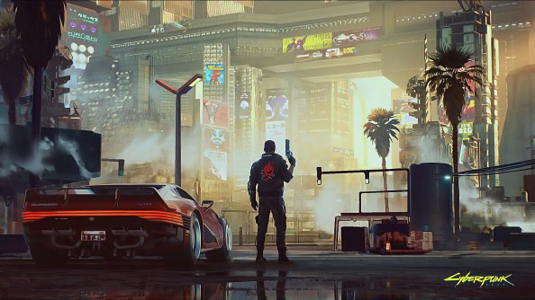 V In Cyberpunk 2077 4k