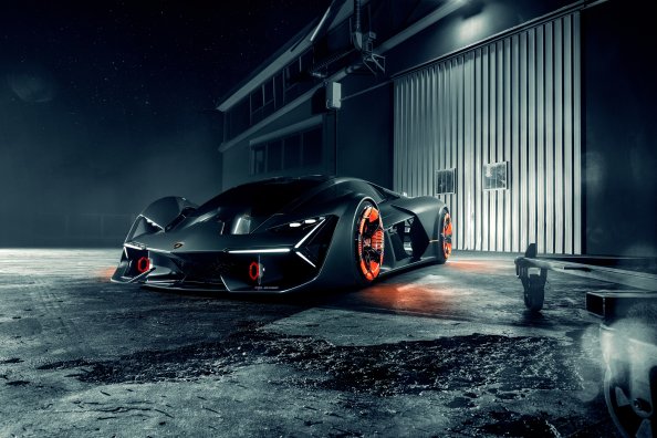 Lamborghini Terzo Millennio 2019 4k