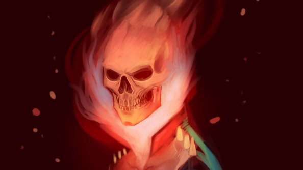 Ghost Rider Digital Art