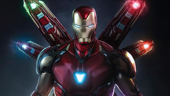 Iron Man Infinity Suit 4k