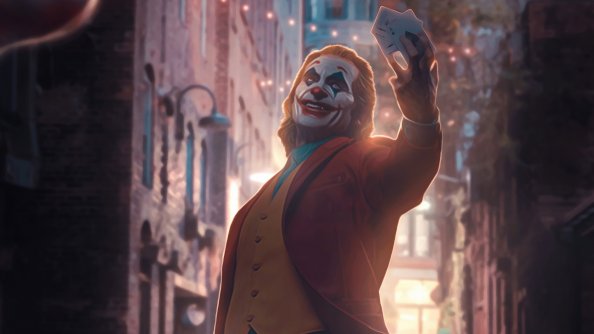 Joker With Cards 5k