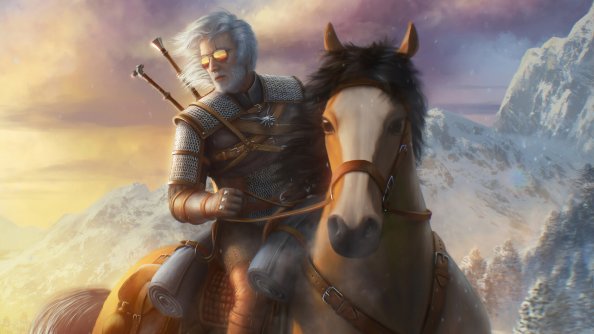 Witcher On Horse