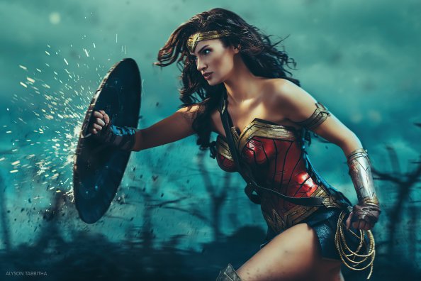 Wonder Woman In War Cosplay 5k