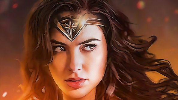 The Wonder Woman Fanart 4k
